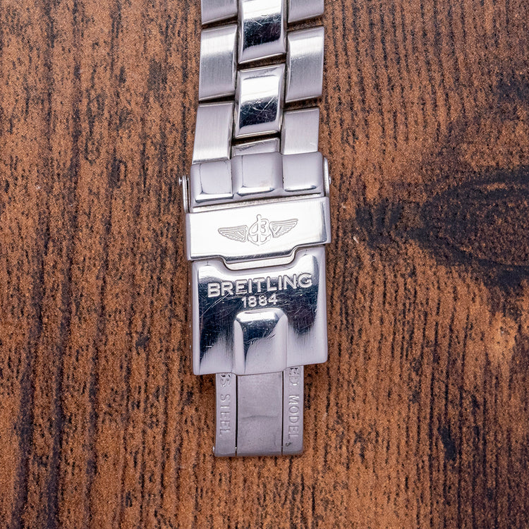 2004 Breitling Colt Quartz Black 38mm A74350 Box & Papers