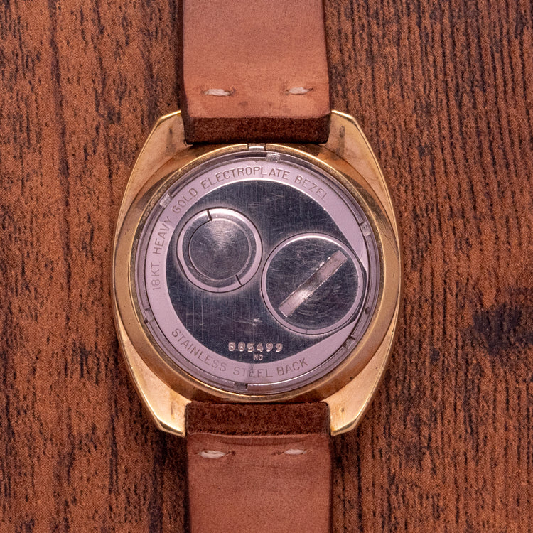 1970 Bulova Accutron Spaceview 214 Gold-Plated 37.5mm