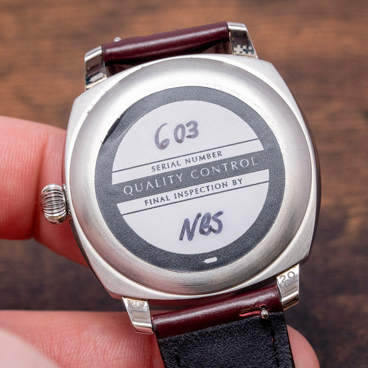 2023 Fears Christopher Ward Alliance 01 Jump Hour Red Dial