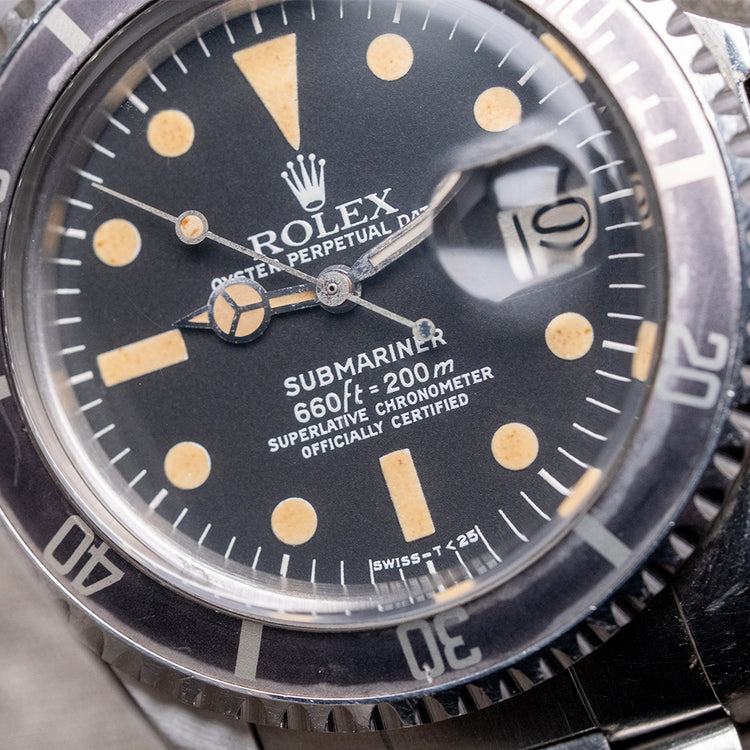 1980 Rolex Submariner Date 'White Sub' MK1 40mm 1680