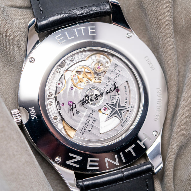 2011 Zenith Heritage Ultra Thin 40mm '20th Anniversary Kazakhstan Independence'