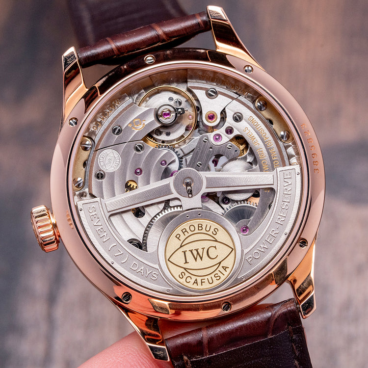 2014 IWC Portuguese Perpetual Calendar 18ct Gold 44mm IW503202