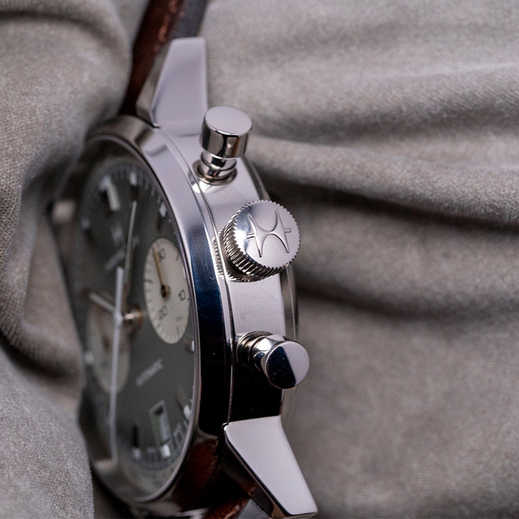 2021 Hamilton Classic Instra-Matic Auto Chrono Green 40mm