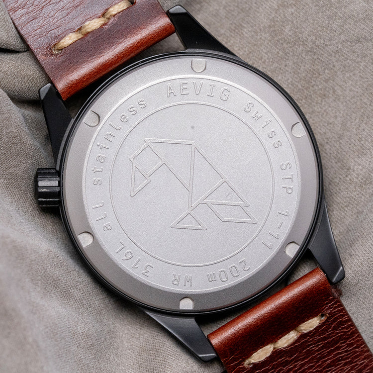 2018 Aevig Corvid Automatik DLC 40mm