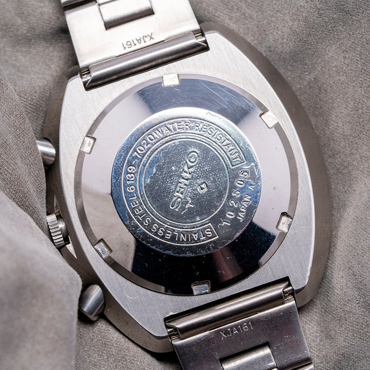 1971 Seiko 5 Sports SpeedTimer Chronograph 41mm 6139-7020