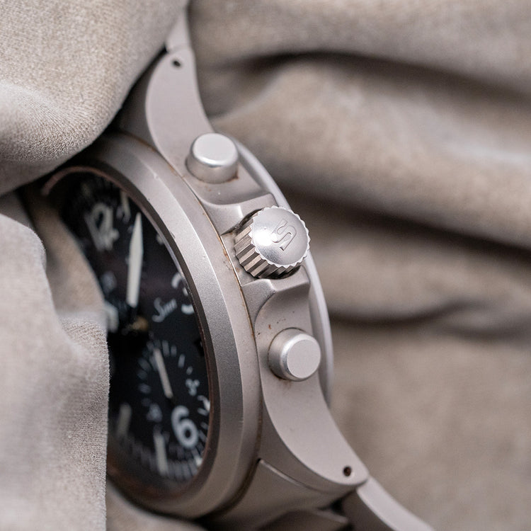 2000s Sinn 756 Chronograph Automatic 40mm on Bracelet