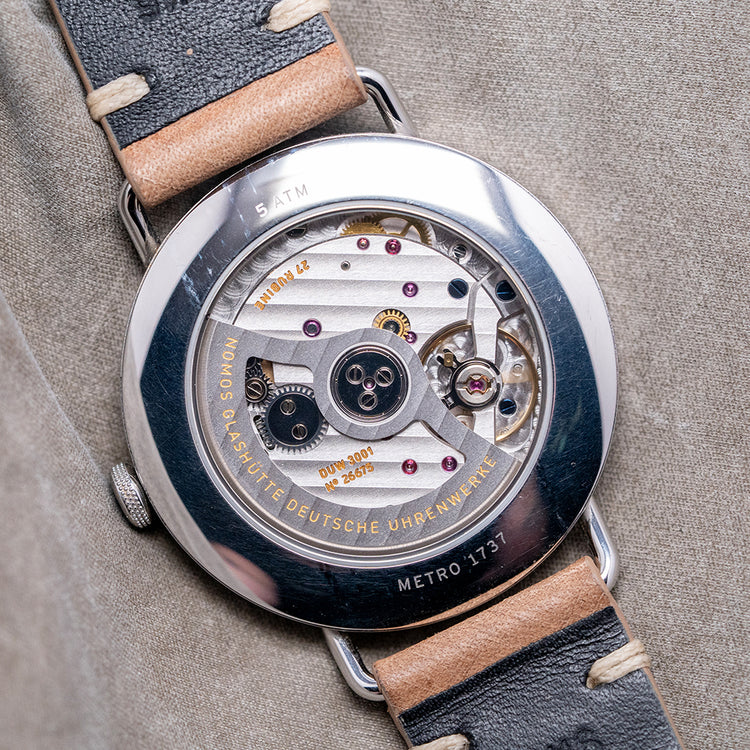 2021 Nomos Metro Neomatik 39mm Silvercut Automatic 1114