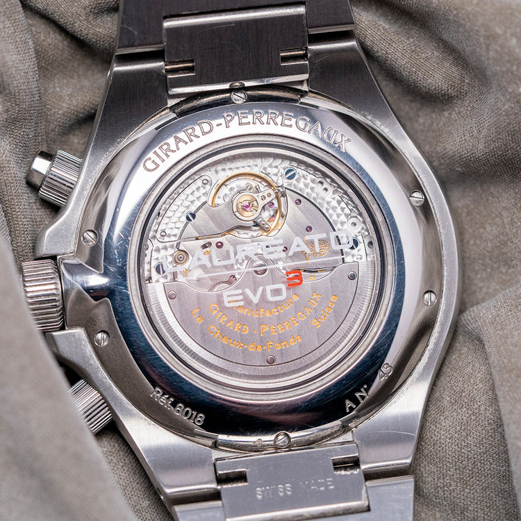 2000s Girard Perregaux Laureato EVO3 Chronograph 44mm 80180