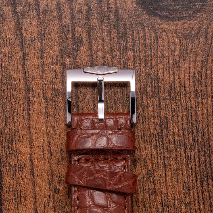 2022 Time This Salmon Dial Meca-Quartz Chrono 38mm