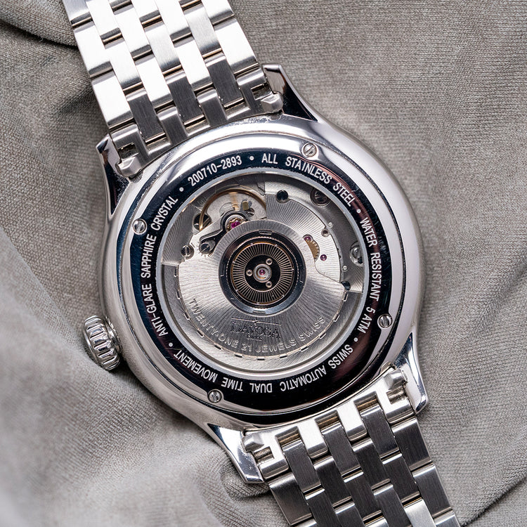 2013 Davosa Vigo Dual Time Auto 40mm on Bracelet 16147554