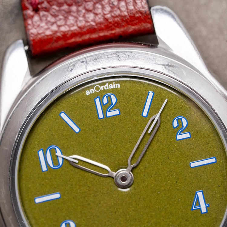 2020 AnOrdain Model 2 36mm Moss Green Manually Wound