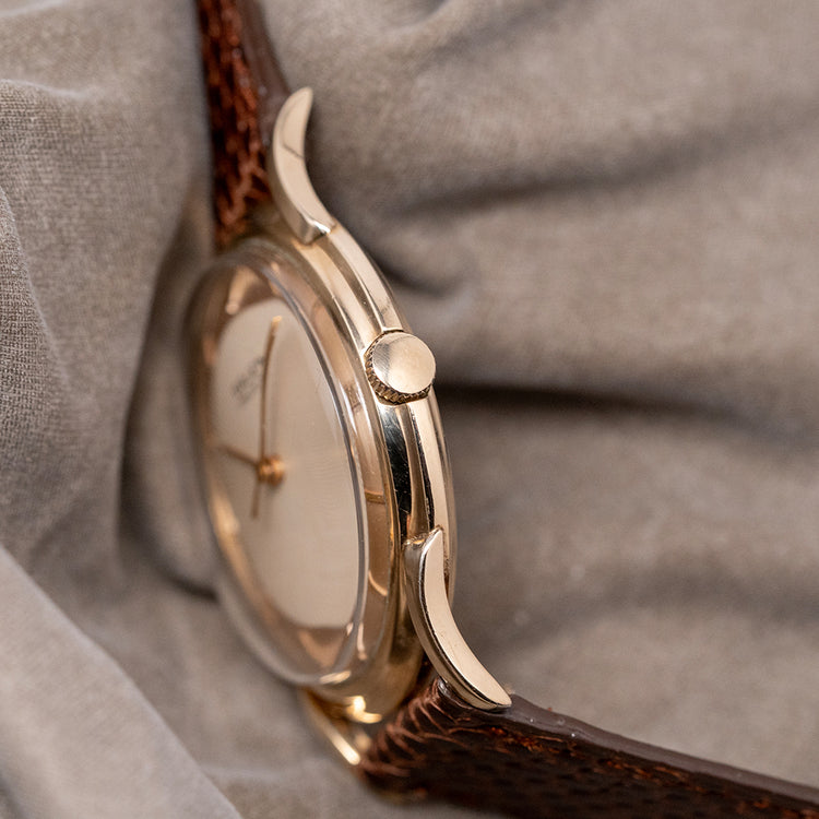 1960s Gruen Precision Sunburst Guilloche Dial Manual 34mm
