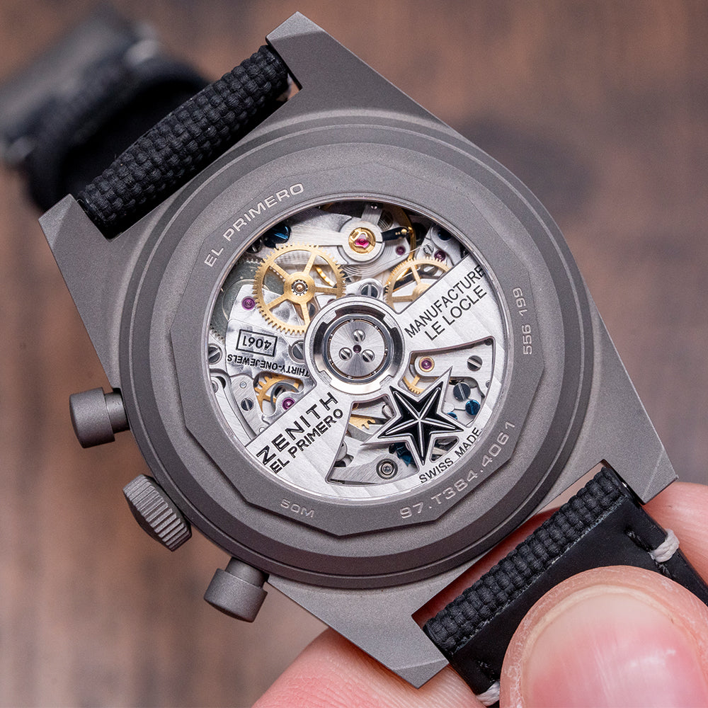 2020 Zenith Chronomaster Revival Shadow 37mm Titanium