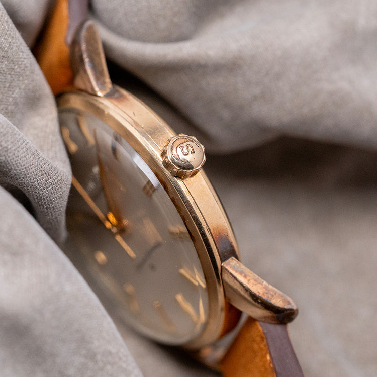 1963 Grand Seiko "First" J14070 14K Gold Filled 'Raised Dial' 35mm