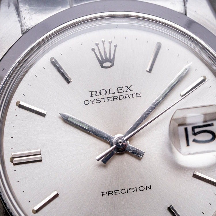 1970 Rolex Oysterdate Precision on Bracelet 34.5mm 6694