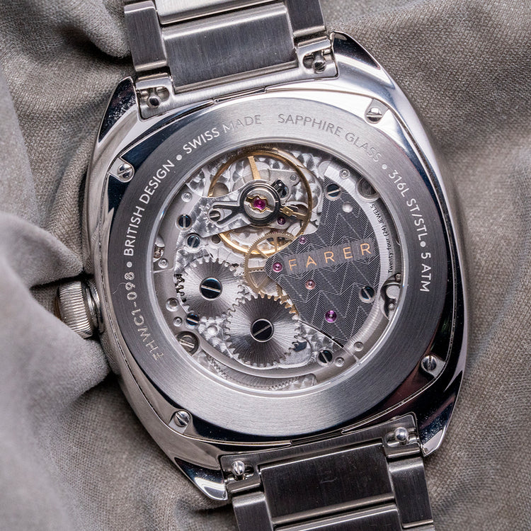 2022 Farer Stanhope II Cushion Case on Bracelet 38.5mm