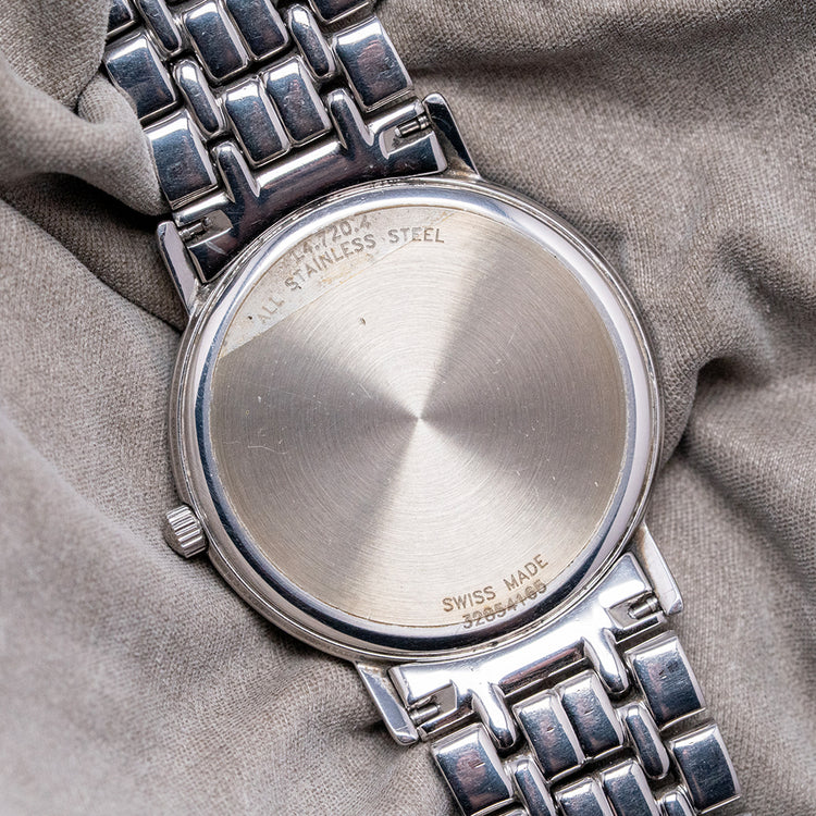 2000s Longines Grand Classic Silver Quartz 33mm L4.720.4