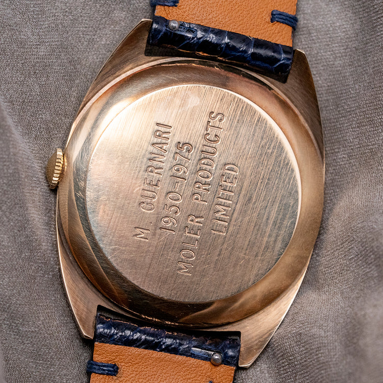 1973 Zenith 28,800 9ct Gold 33mm Presentation Watch