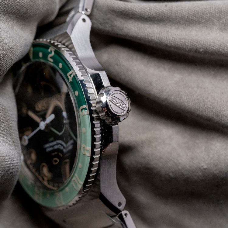 2025 Laventure Transatlantique II GMT Steel / Black 39mm