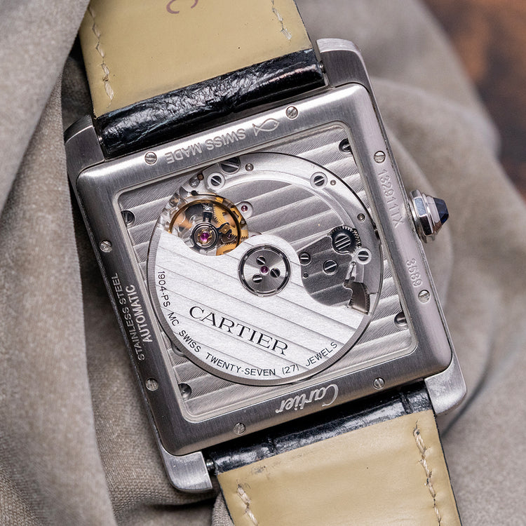 2010s Cartier Tank MC Automatic 34mm x 43.5mm 3589