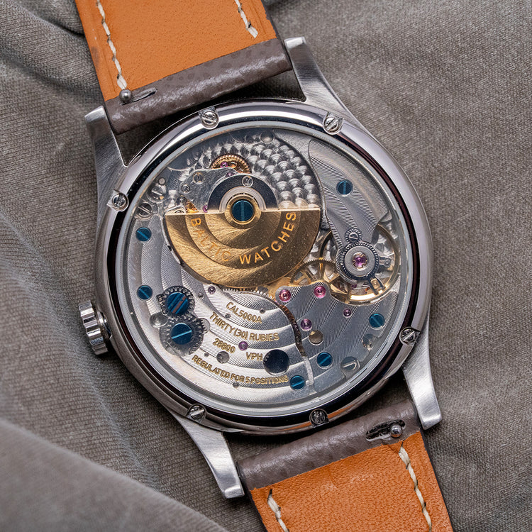 2022 Baltic X A Collected Man MR01 Blue Roulette Limited 36mm