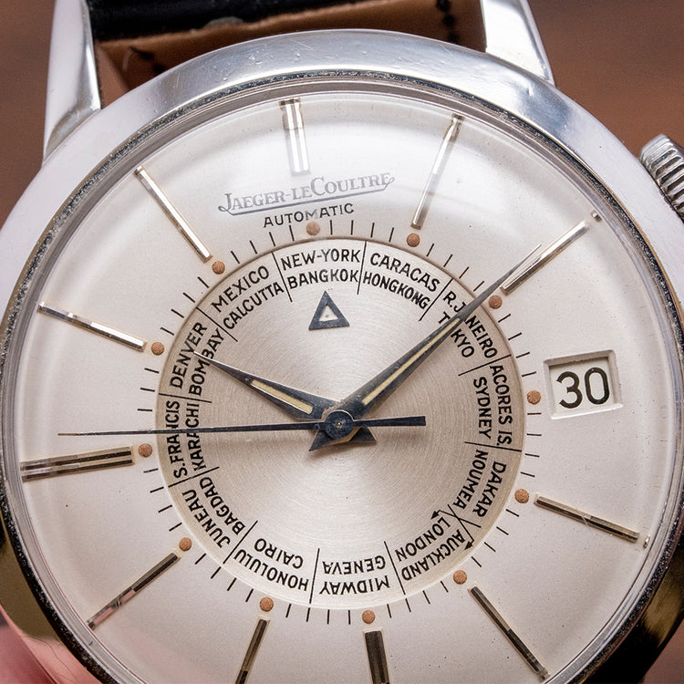 1960s JLC Memovox Worldtimer Bumper Auto Cal. 825 36.5mm