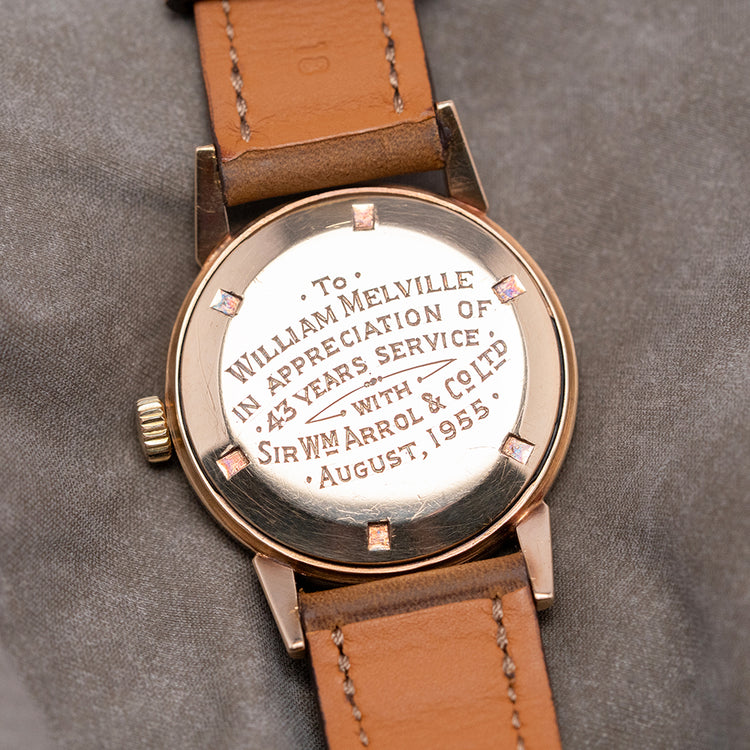 1954 CYMA 'Watersport - Cymaflex' 9ct Gold Cal. R458 32.5mm