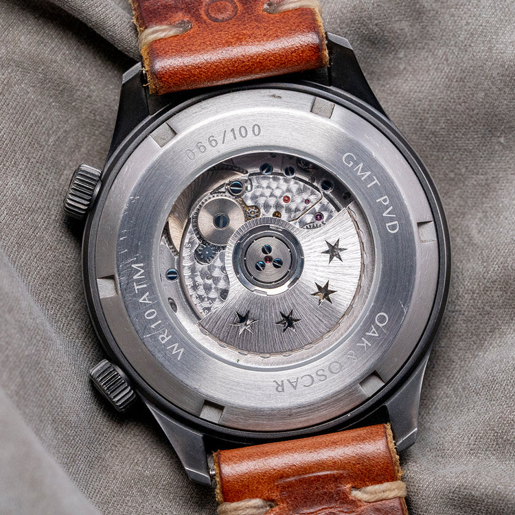 2016 Oak & Oscar Sandford GMT PVD Automatic 40mm