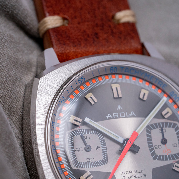 1970s Arola 'Camaro' Chronograph 37mm Valjoux 7734