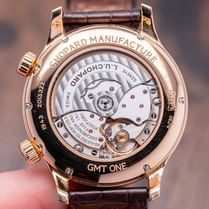 2021 Chopard LUC GMT One 42mm Rose Gold 161943-5001