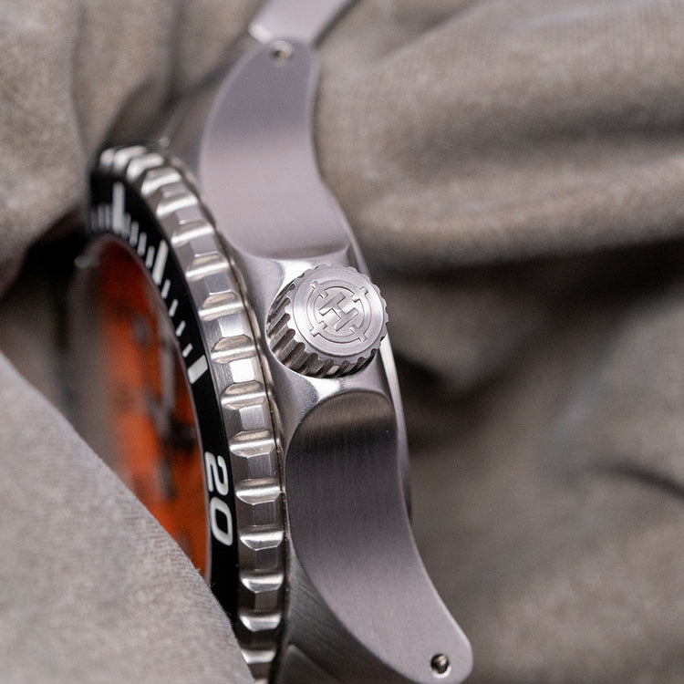 2020 Helm Komodo Automatic Orange 300M Diver 40mm