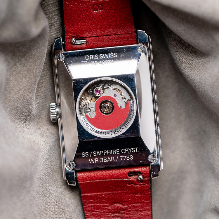 2023 Oris Rectangular Bordeaux Automatic 25.5 x 38mm ‘Tank’