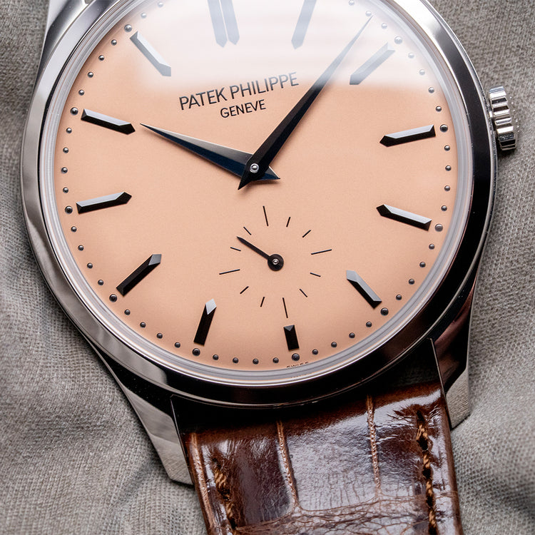 2025 Unworn Patek Philippe Calatrava Platinum 38mm 6196P-001