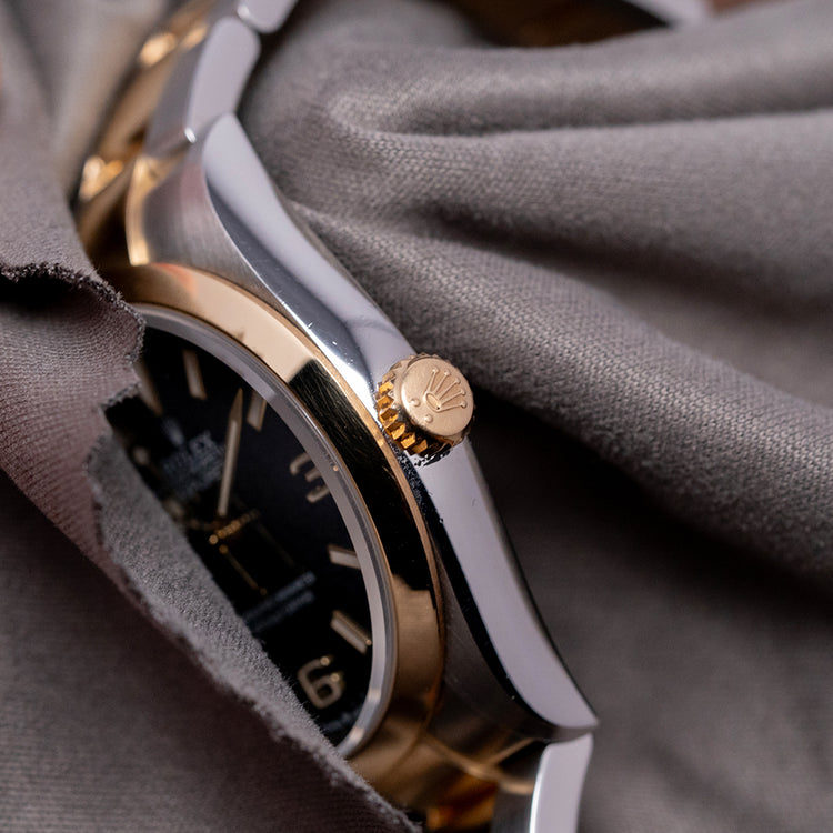 2021 Rolex Explorer I 36mm Steel & Gold 124273