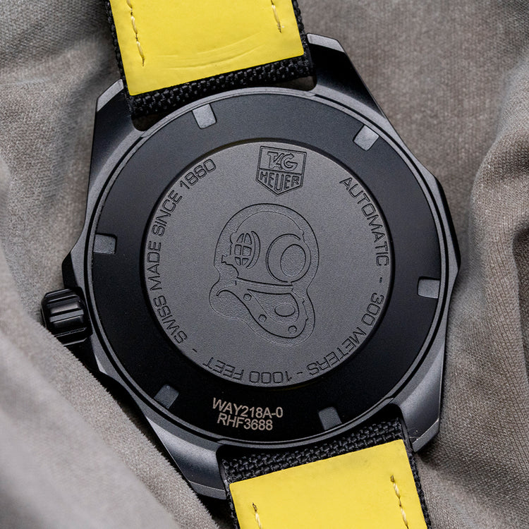 2022 TAG Heuer Aquaracer Automatic Black 41mm WAY218A-0