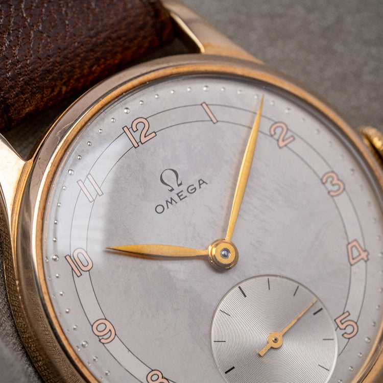 1947 Omega 9ct Gold Dennison Case 33mm Cal. 30T2 219370