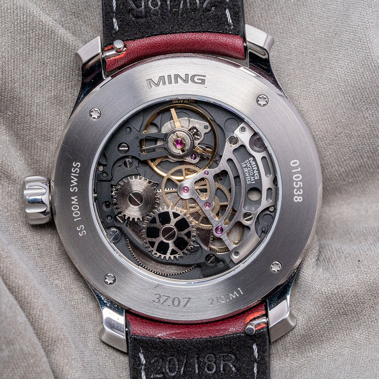 2023 Ming 37.07 5th Anniversary Mosaic Dial Manual 38mm