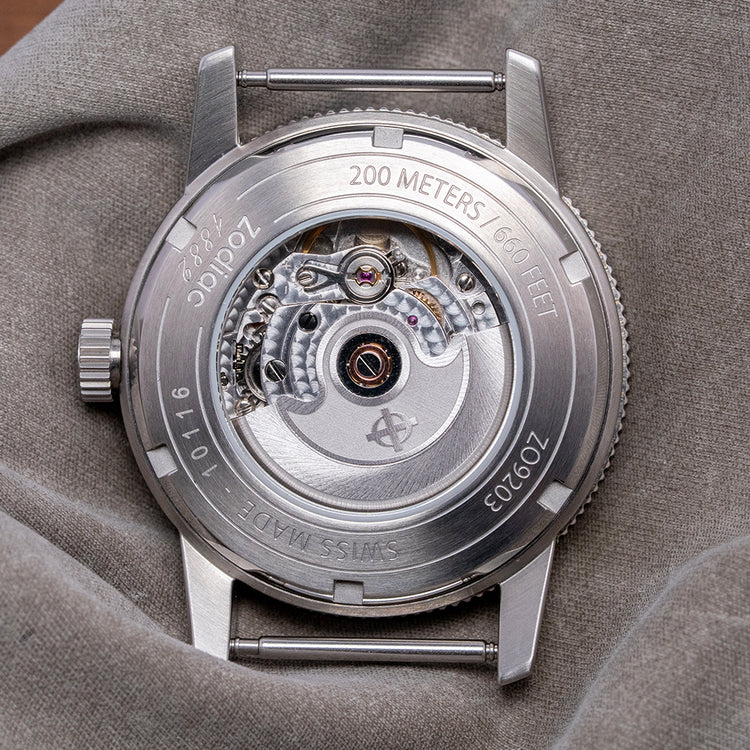 2018 Zodiac Super Sea Wolf 53 Skin Automatic 39.5mm ZO9203