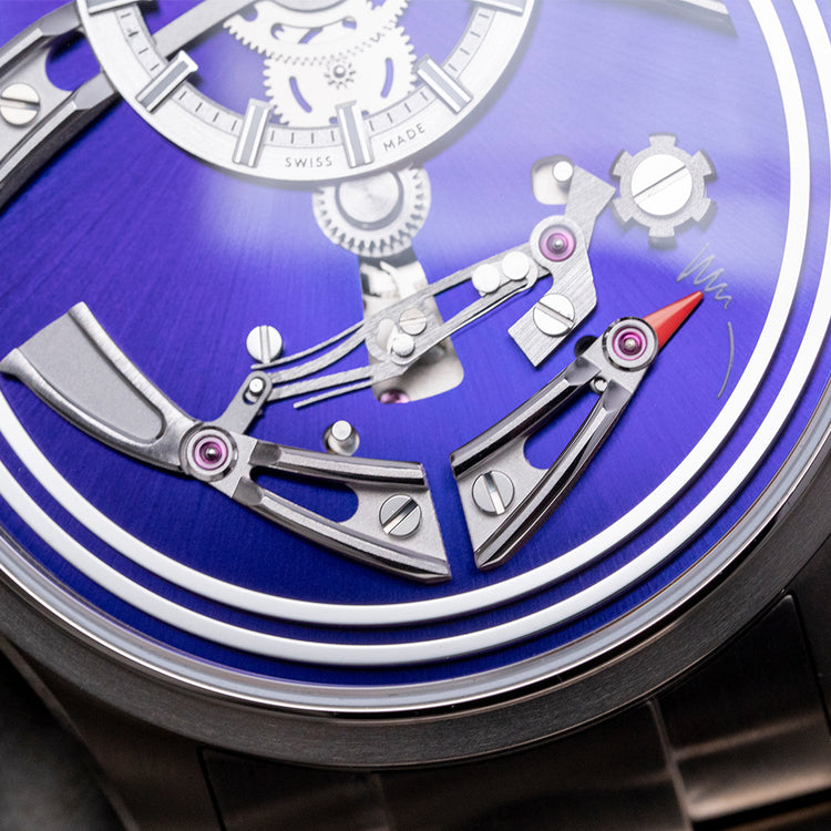 2024 Christopher Ward C1 Bel Canto 'Viola' Purple on Bracelet