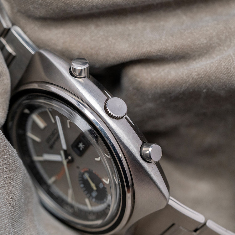 1971 Seiko 5 Sports SpeedTimer Chronograph 41mm 6139-7020