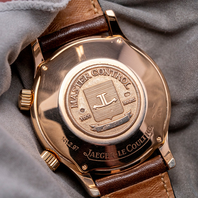 2000s Jaeger LeCoultre Reveil Alarm 18ct Rose Gold 141.2.97