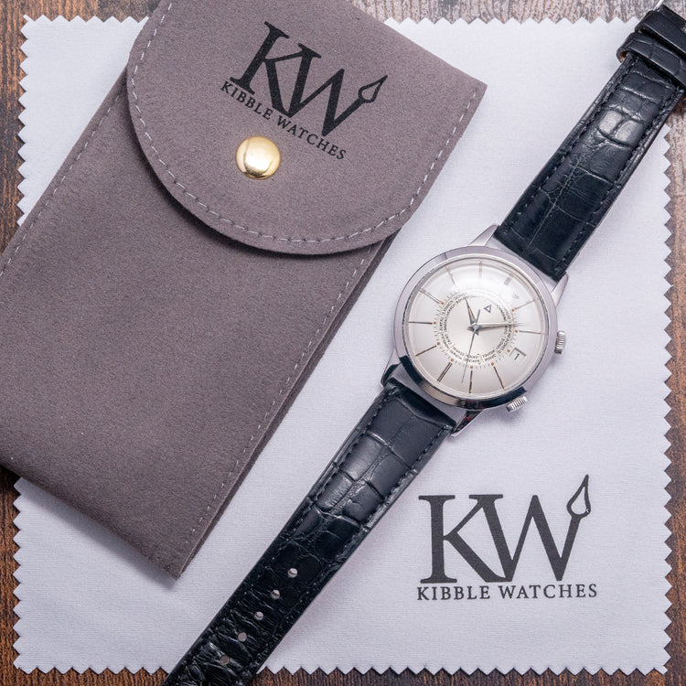 1960s JLC Memovox Worldtimer Bumper Auto Cal. 825 36.5mm