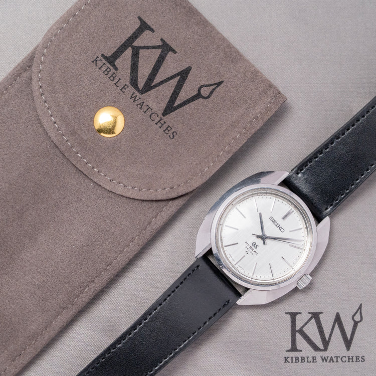 1969 Grand Seiko Hi-Beat Linen Dial Manual 37mm 4520-7000