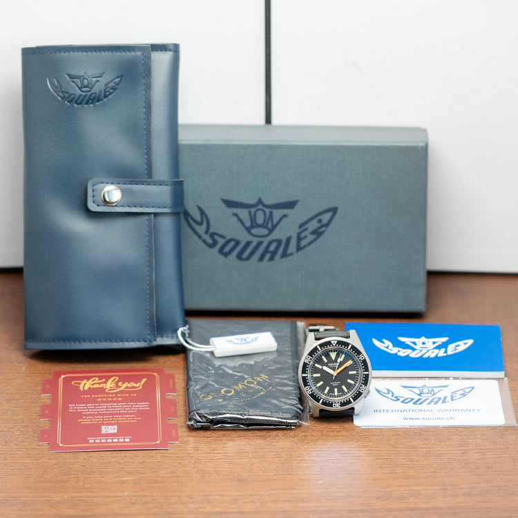 2023 Squale 50 ATMOS Militaire Blasted 1521 Automatic 41.5mm