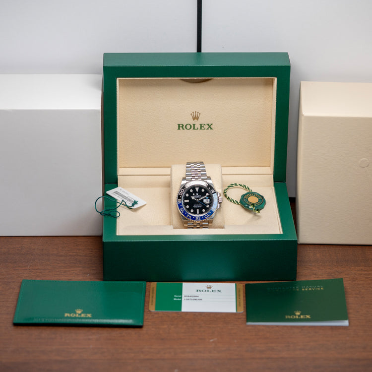 2019 Rolex GMT-Master II 40mm 'Batgirl' Jubilee 126710BLNR