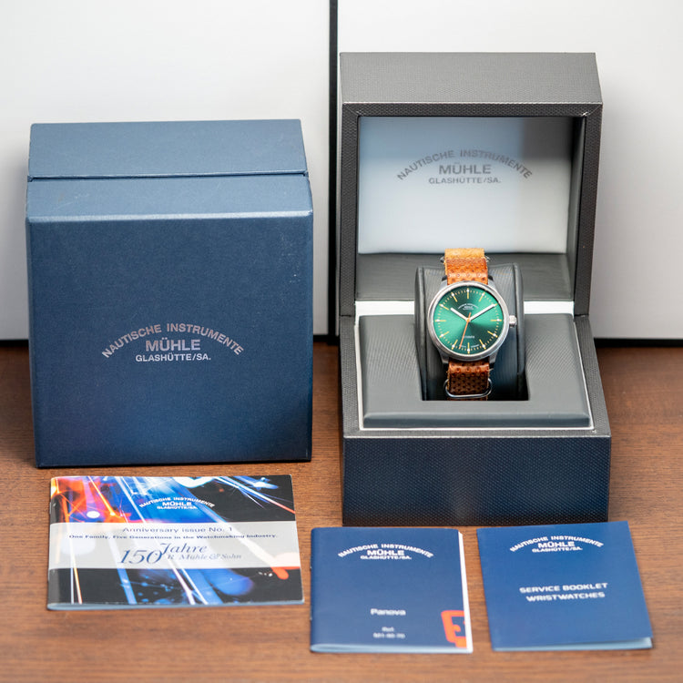 2019 Mühle Glashütte Panova Green Automatic 40mm