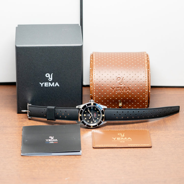 2026 YEMA Pearl Diver Automatic 38mm on Strap YCL1-MR