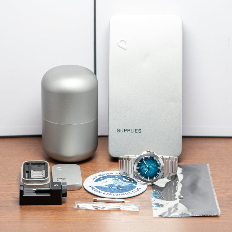 2024 Straum Jan Mayen Arctic Blue Dial 39mm Automatic