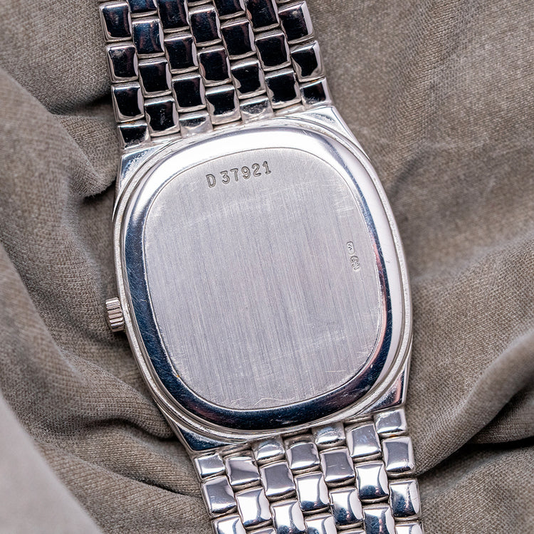 1980s Audemars Piguet Cobra 18ct White Gold Diamond Hands 28mm