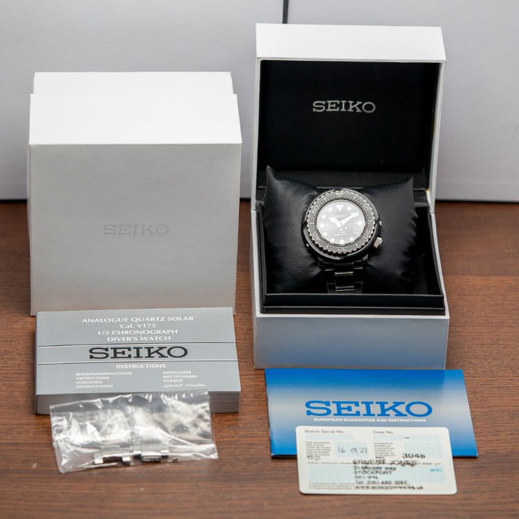 2021 Seiko Prospex Solar 'Tuna' on Bracelet 47mm SNE497J1